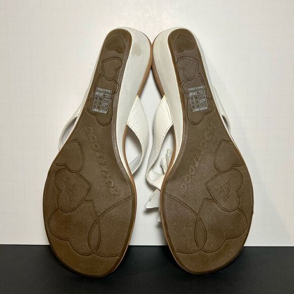 Womens ROCKET DOG White Floral Flip Flop Sandals / Size 8.5 Medium - Picture 7 of 8